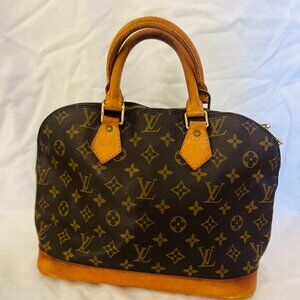 Louis Vuitton Monogrammed Alma bag, vintage